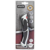 Нож универсальный Attache Selection дельфин 19мм,трапец. + 10шт лезвий