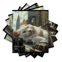Тетрадь 48 листов в клетку ErichKrause Big City Cats, МИКС