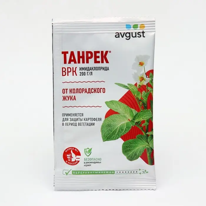 Средство от колорадского жука Танрек, ампула в пак., 1 мл Средство от колорадского жука Танрек, ампула в пак., 1 мл