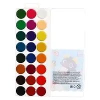 Акварель &laquo;Луч. ZOO&raquo;, 24 цвета, без кисти