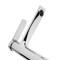 Смеситель для раковины ZEIN Z3773, однорычажный, высота излива 22.5 см, хром