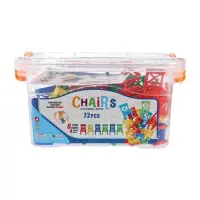 Настольная игра &laquo;Баланс стулья&raquo;, 72 стула, 1-8 игроков, 3+