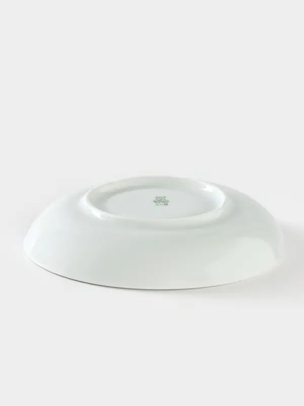 Блюдце Добрушский завод &laquo;Гуси&raquo;, d=15 см, 250 мл, фарфор, белое