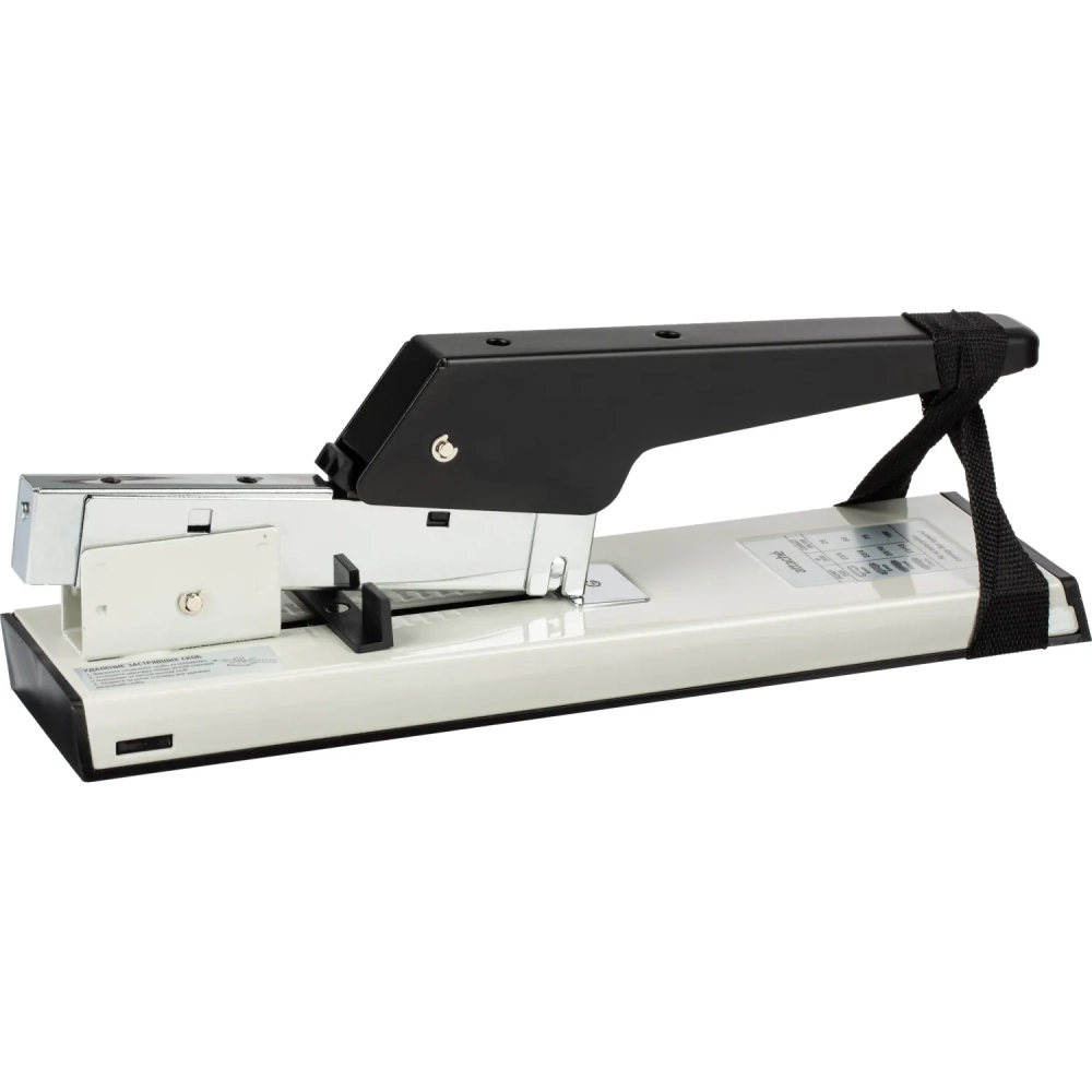 Степлер мощный Attache до 100 листов, №23/6- 23/13, цвет черно-белый