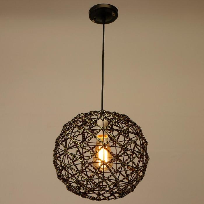 Светильник BayerLux 1648/1 E27 40Вт черный 29х29х27 см