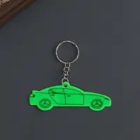 Светоотражающий брелок для ключей на кольце «Автомобиль», пластик, 7.3×3 см, МИКС