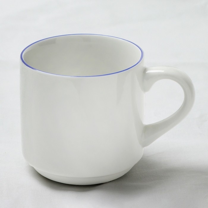 Кружка белая керамическая «Ласточка», 300 мл Кружка белая керамическая «Ласточка», 300 мл