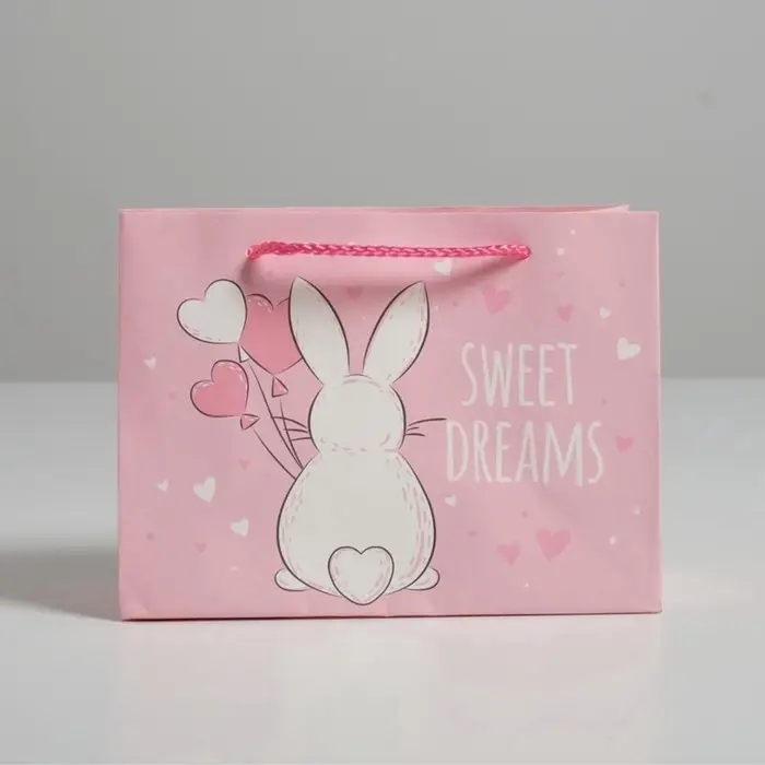 Пакет подарочный, упаковка, Sweet dreams, 14.5&times;19.5&times;8.5 см