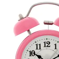 Часы - будильник настольные "Классика", дискретный ход, 12 х 8.5 см, АА, розовые Часы - будильник настольные "Классика", дискретный ход, 12 х 8.5 см, АА, розовые