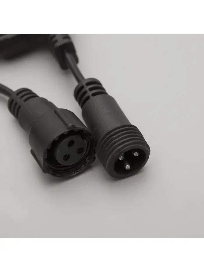 Гирлянда &laquo;Занавес&raquo; 2&times;3 м, IP44, УМС, тёмная нить, 760 LED, свечение белое, 220 В