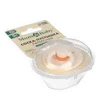 Соска - пустышка классическая, латекс, цв.айвори, в контейнере, от 0 мес., M&B