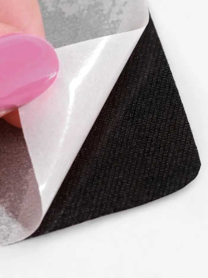 Набор заплаток для одежды, термоклеевые, 7 шт., чёрный