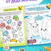 Активити - книга новогодняя &laquo;В гости к Деду Морозу&raquo;, 24 стр.