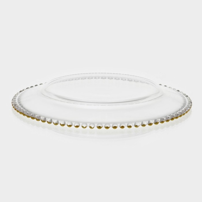 Тарелка - блюдо подстановочное «Орбита», d=32 см, золотая Тарелка - блюдо подстановочное «Орбита», d=32 см, золотая