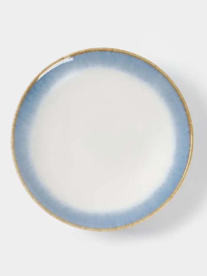 Салатник Magistro &laquo;Пэвэти&raquo;, 0.38 л, d=16.5 см, фарфор, белый, голубой