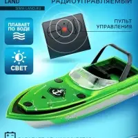 Катер радиоуправляемый Mini Boat, работает от аккумулятора, цвет синий