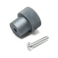 Ручка-кнопка CAPPIO PK328, d=23 мм, цвет графит