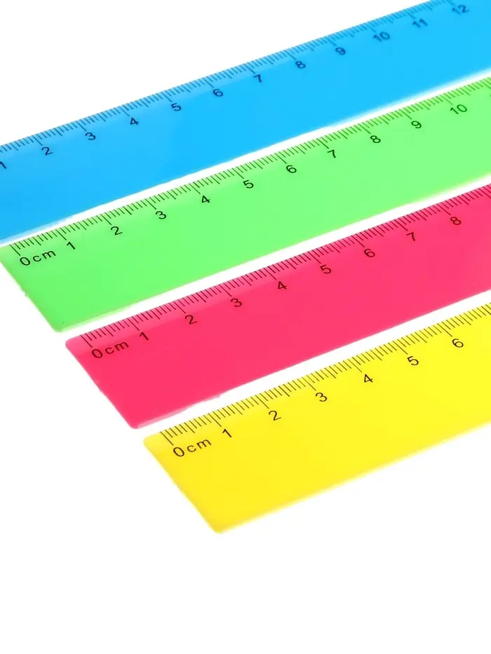 Линейка NEON, 30 см, МИКС