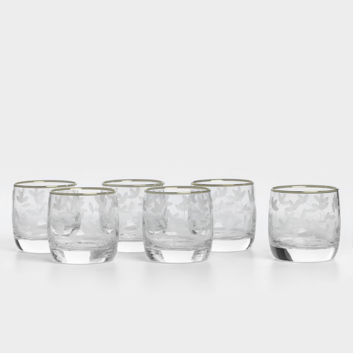 Набор стеклянных стаканов «Весна», 300 мл, 6 шт Набор стеклянных стаканов «Весна», 300 мл, 6 шт