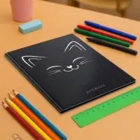 Дневник школьный для 1-11 классов, &laquo;Киса СИЛУЭТ&raquo;, твёрдая обложка 7БЦ, глянцевая ламинация, 40 листов