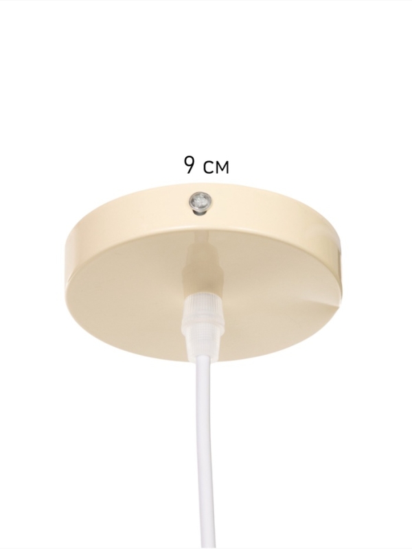 Светильник Paul 1х40Вт Е27 пр-1м кремовый 20х20х17,5см Светильник Paul 1х40Вт Е27 пр-1м кремовый 20х20х17,5см