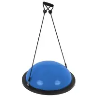 Полусфера BOSU гимнастическая ONLYTOP, 58&times;25 см, с насосом, синяя