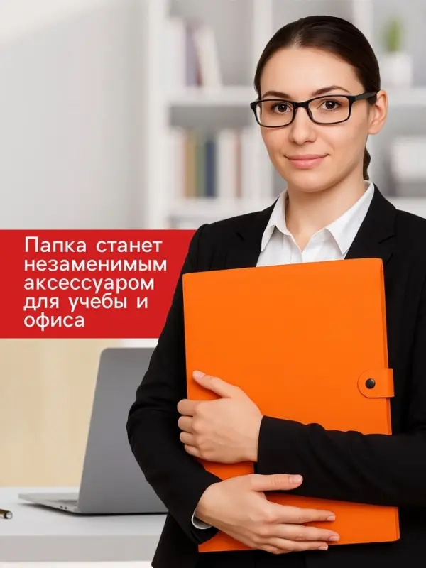 Папка-картотека на кнопке А4, ErichKrause Matt Neon, с 4 отделениями, пластик, микс Папка-картотека на кнопке А4, ErichKrause Matt Neon, с 4 отделениями, пластик, микс