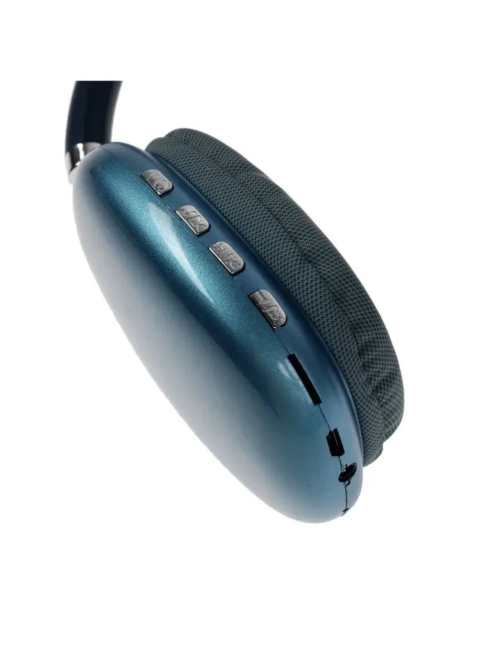 Наушники беспроводные, полноразмерные, P9, Bluetooth 5.0, с микрофоном, Jack 3.5 мм 150 мАч, синие