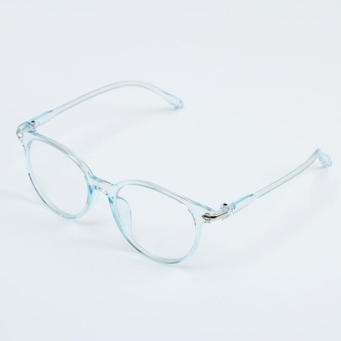 Очки для компьютера,  Очки для компьютера, "Мастер К", 14 х 14 х 4.5 см, линза 4.5 х 5.2 см, салфетка