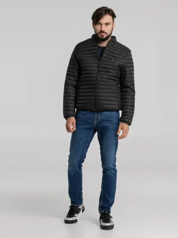 Куртка с подогревом Thermalli Meribell черная, размер L Куртка с подогревом Thermalli Meribell черная, размер L