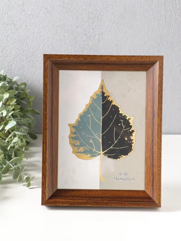 Фоторамка пластик 15х20 см "Прованс" бежево-коричневый 23,7х18,8х3 см