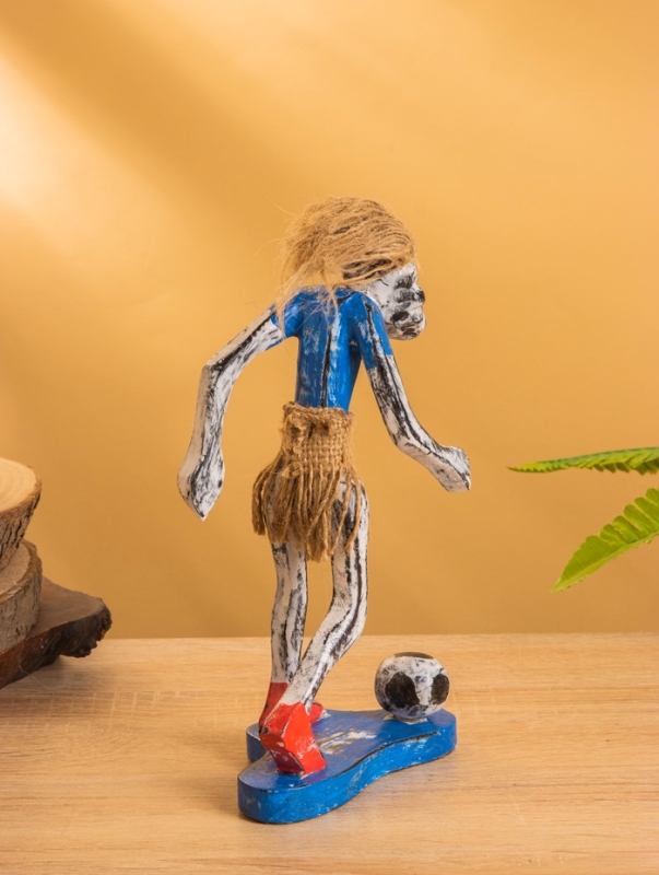 Сувенир «Абориген футболист», 7×12×21 +/- см, дерево Сувенир «Абориген футболист», 7×12×21 +/- см, дерево