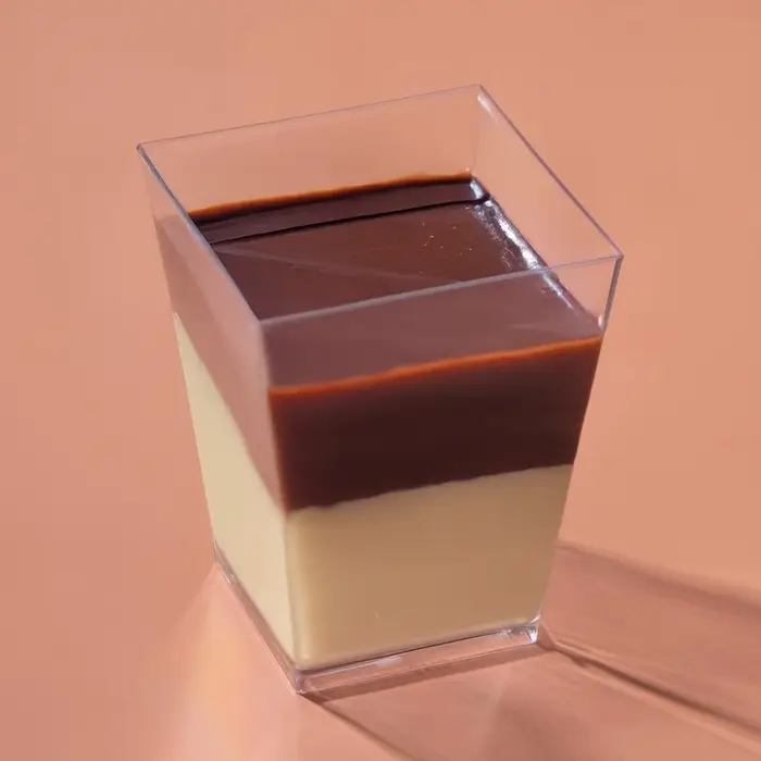 Форма пластиковая одноразовая для фуршета «Квадрат», 150 мл, прозрачная Форма пластиковая одноразовая для фуршета «Квадрат», 150 мл, прозрачная