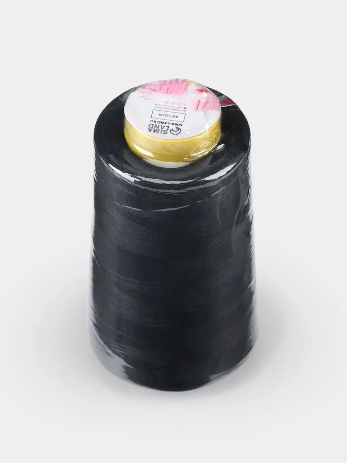 Нитки 40/2, 2700 м, чёрные