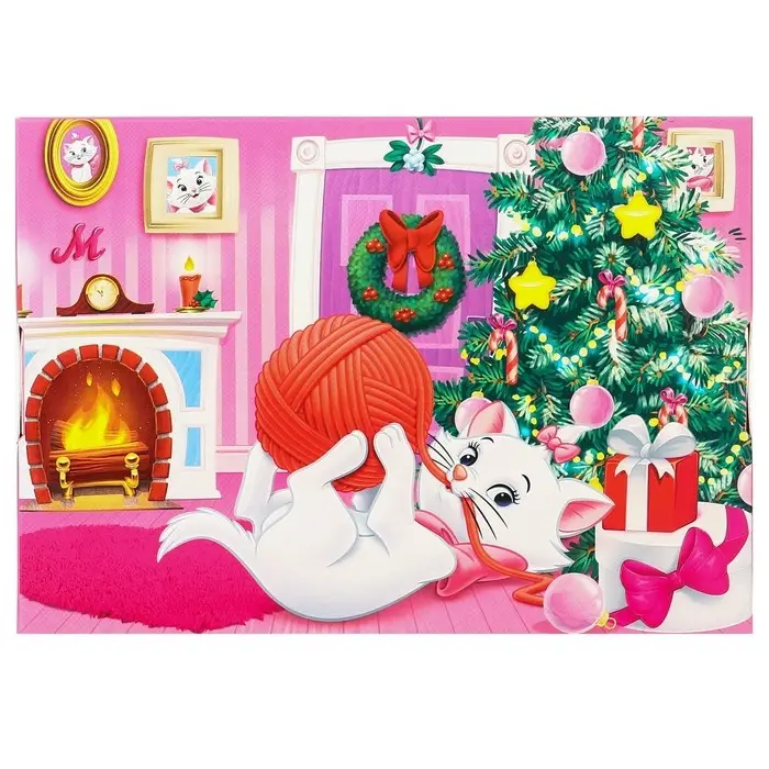 Коробка подарочная «С Новым годом», 21×15×5 см, Коты аристократы