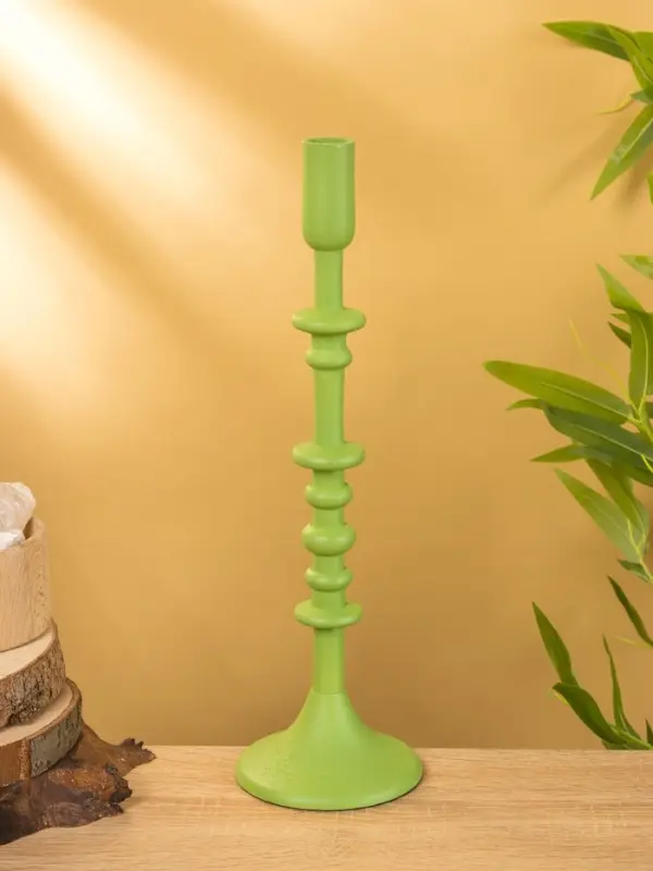 Подсвечник на 1 свечу "Кипарис" 10х10х35 см