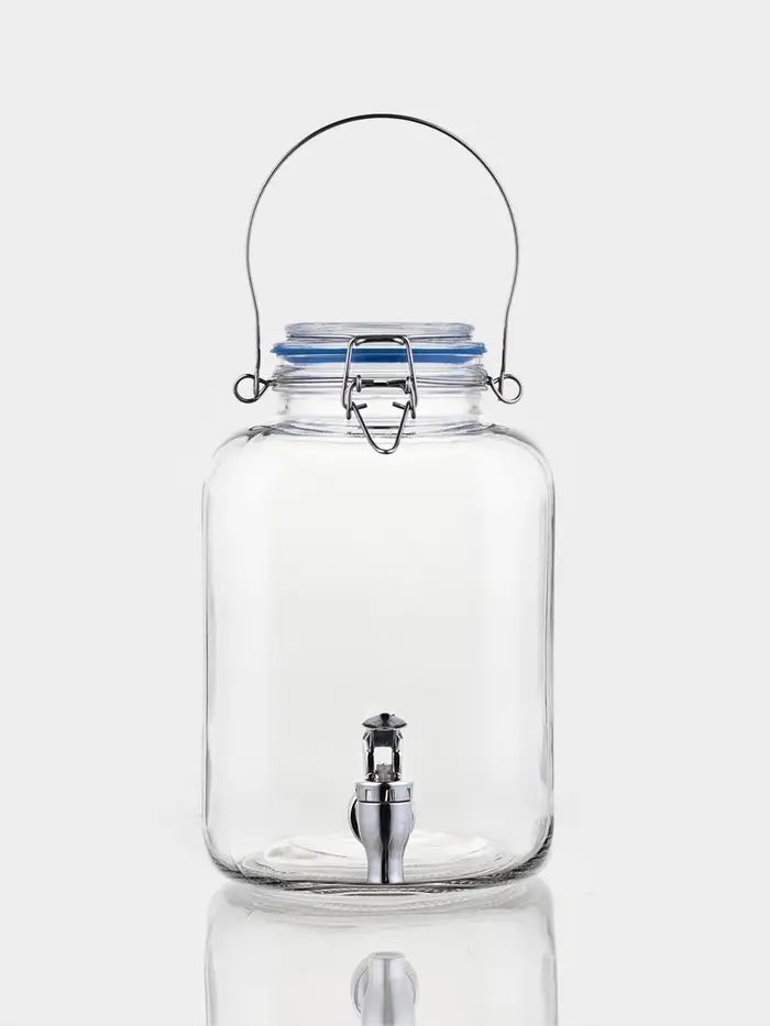 Диспенсер для напитков с краном и бугельным замком "Бугель" 11,5х17 см Диспенсер для напитков с краном и бугельным замком "Бугель" 11,5х17 см