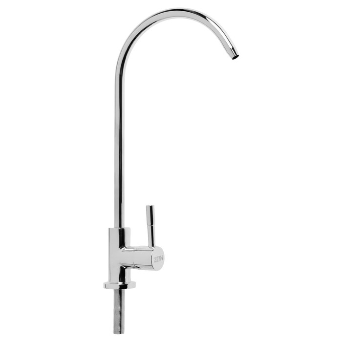 Кран для всех видов бытовых фильтров ZEIN К-04, 1/4 Кран для всех видов бытовых фильтров ZEIN К-04, 1/4", латунь, хром