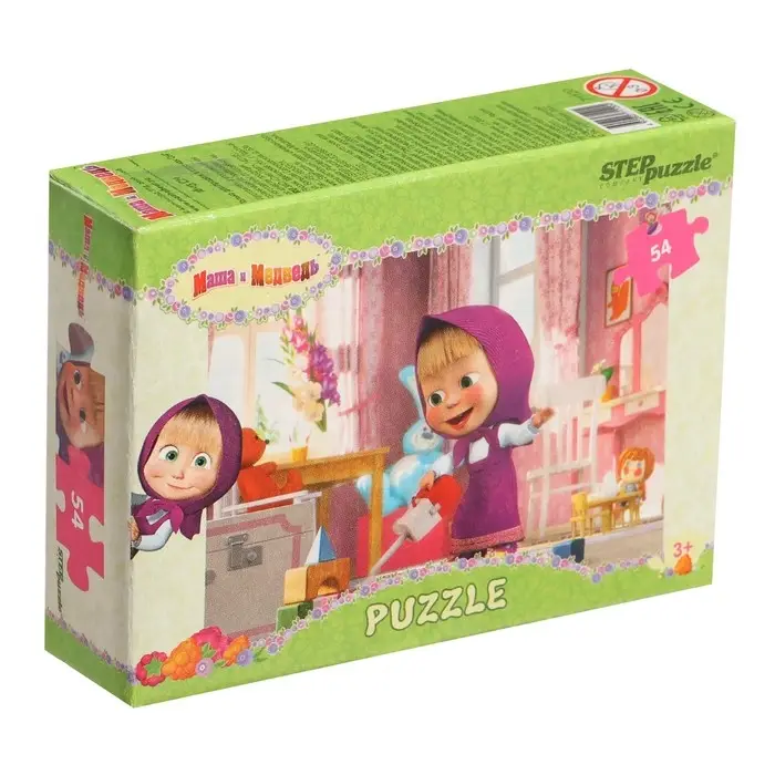 Пазлы «Маша и Медведь», 54 элемента, МИКС