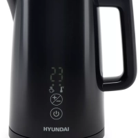 Чайник HYK-S5509 1,5л 2200Вт черный (металл)