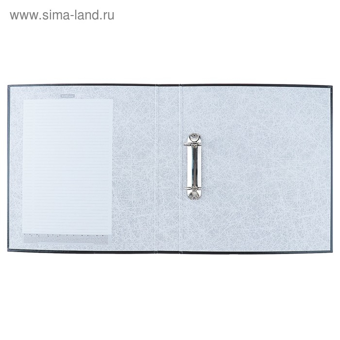 Папка на 2 кольцах А4, ErichKrause Business, 50 мм, 2000 мкм, ламинированная, твердая обложка, черная Папка на 2 кольцах А4, ErichKrause Business, 50 мм, 2000 мкм, ламинированная, твердая обложка, черная