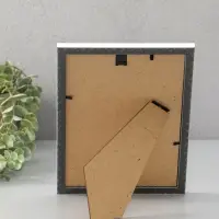 Фоторамка для фото 15х21 см "Oframe", пластик, белый, (пластик экран)