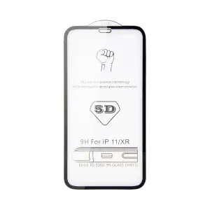 Защитное стекло для iPhone 11/XR 5D 0.33mm без упаковки (без возврата и обмена)