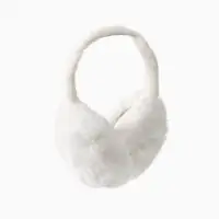 Меховые наушники MINAKU складные, цв.белый р-р 54-58