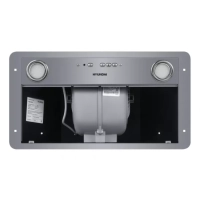 Вытяжка встраиваемая HBB 6035 IX серебристый