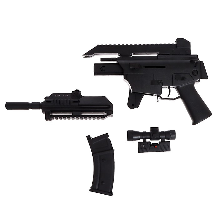 Детское оружие Автомат пневматический «М4», с лазером Детское оружие Автомат пневматический «М4», с лазером