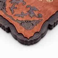 Нарды деревянные большие, резные, настольная игра &laquo;Герб&raquo;, 45&times;45 см