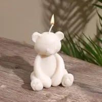 Свеча "Плюшевый Мишка" 6х6х9 см, соевый воск МИКС Свеча "Плюшевый Мишка" 6х6х9 см, соевый воск МИКС