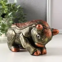 Копилка "Бык" 12х18,5х9,5 см, золото Копилка "Бык" 12х18,5х9,5 см, золото