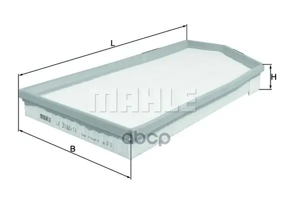 фильтр воздушный Mahle/Knecht арт. LX318811